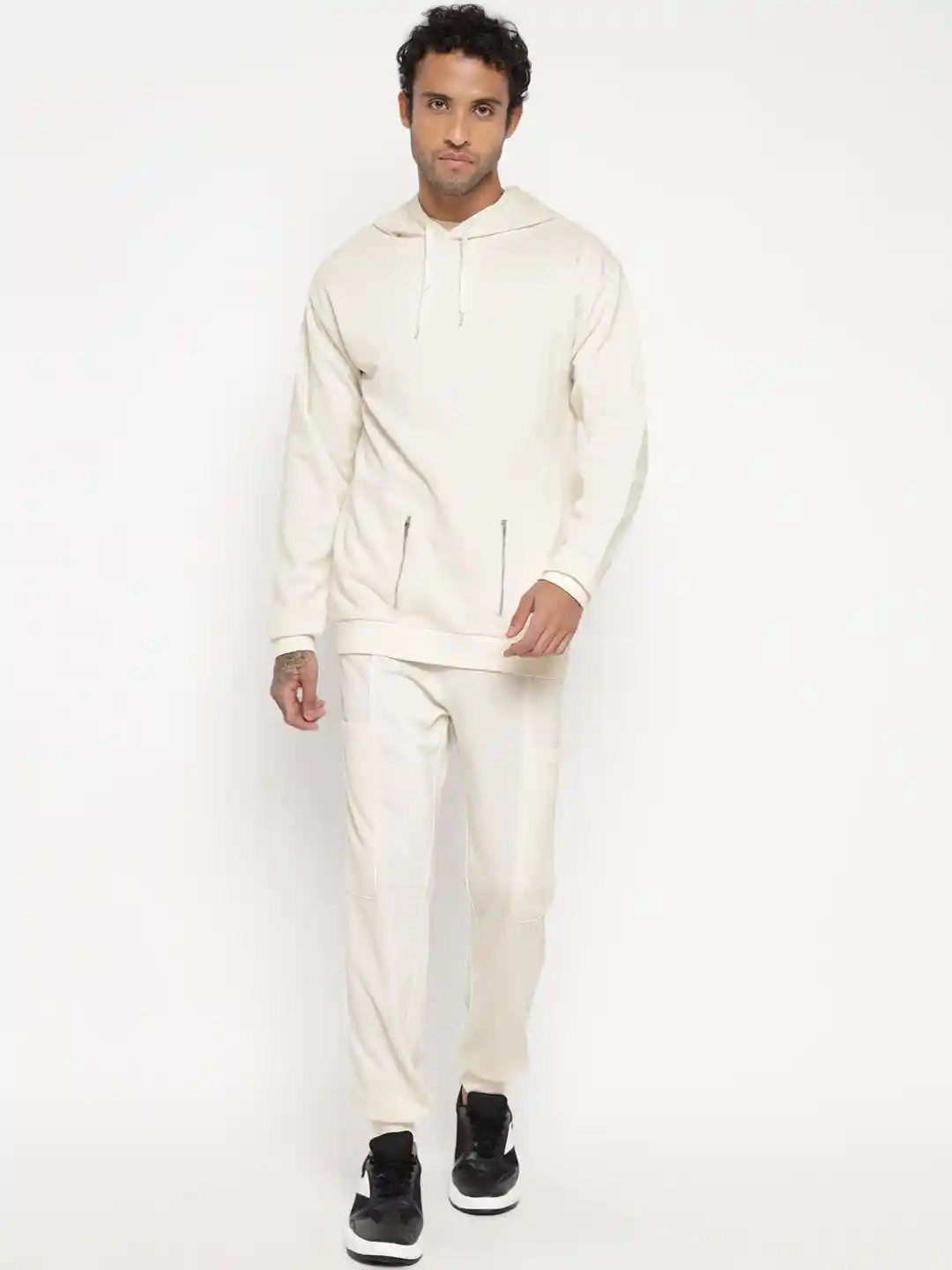 OFF LIMITS Men Cotton Mid-Rise Tracksuit