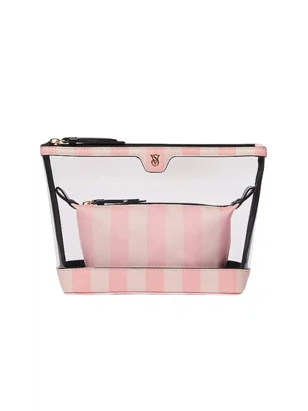 Buy Victoria's Secret Striped Pouch Travel Accessory Travel