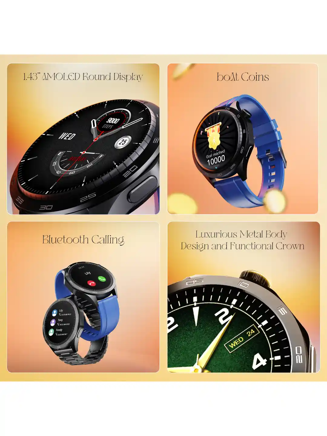 boAt Enigma Radiant Smartwatch