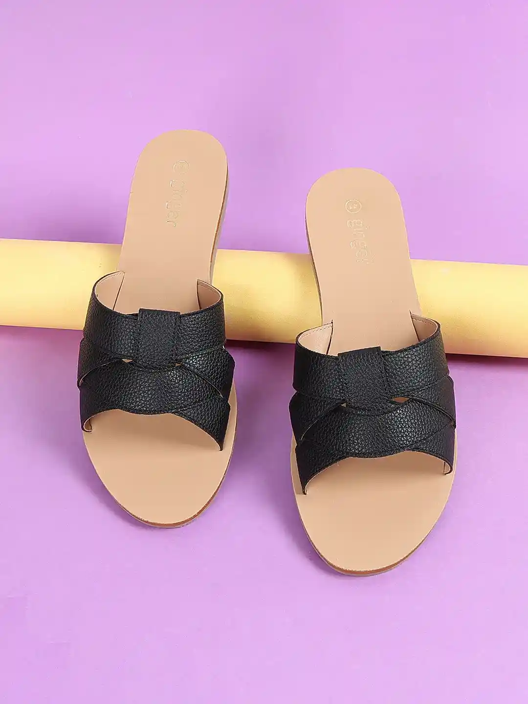 Buy Ginger by Lifestyle Women Open Toe Flats - Flats for Women 31575181 |  Myntra