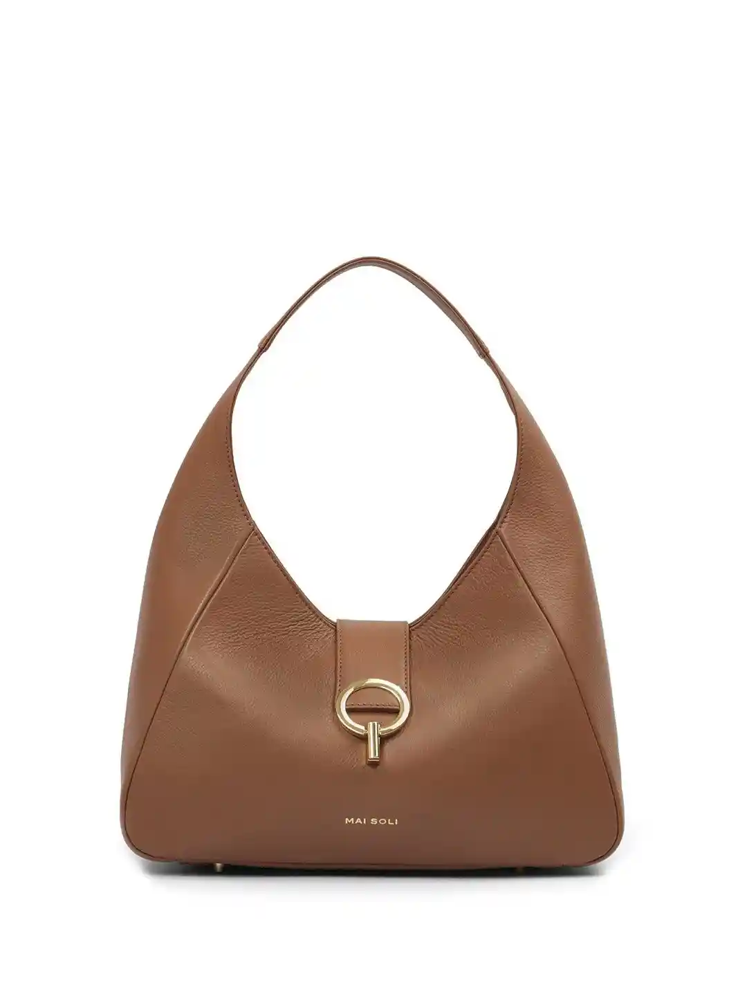 Women Hazelnut Genuine Leather Brooke Hobo Bag