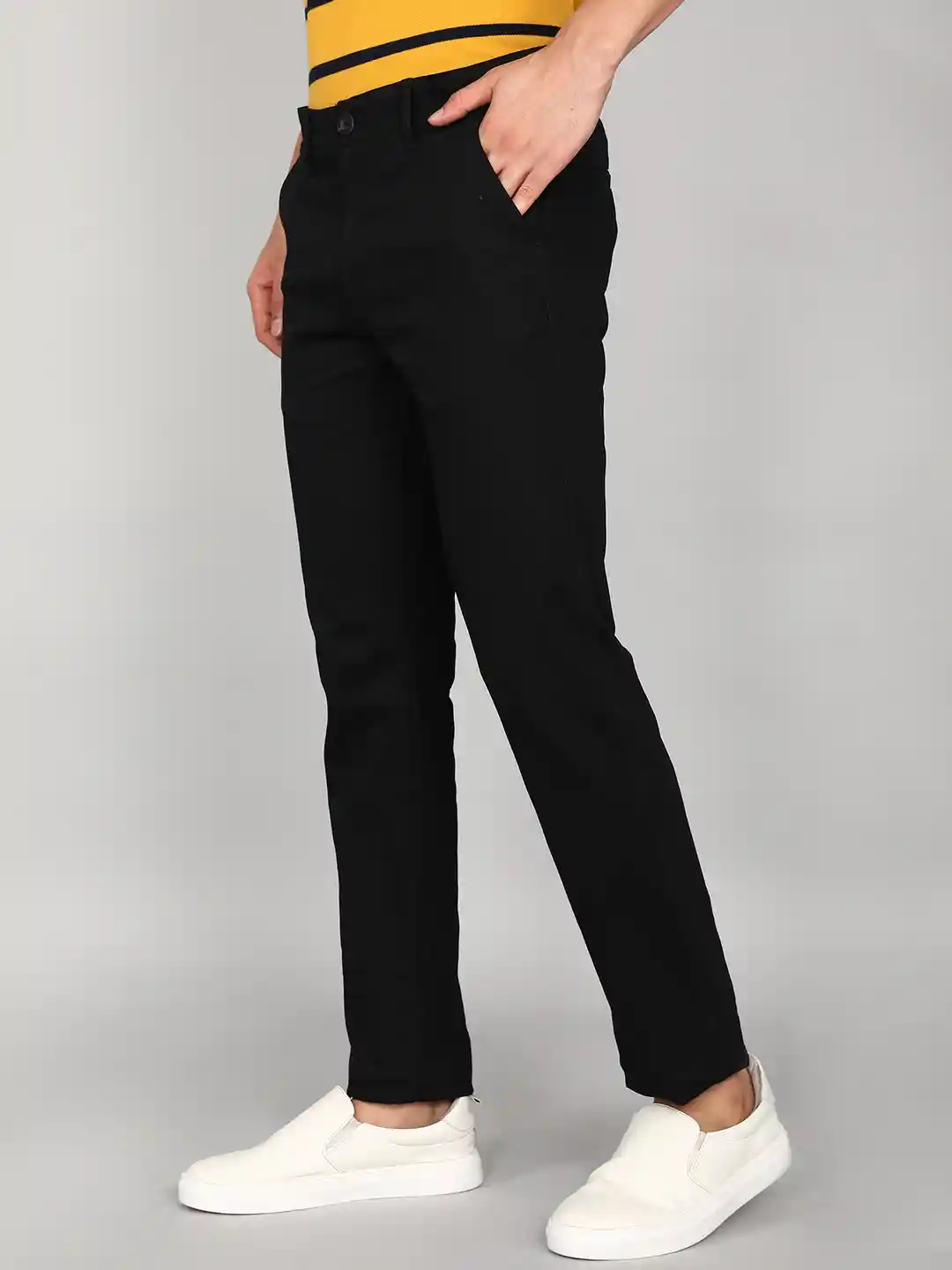 LOHENローヘンDRAWCORD CHINO PANTS 38黒 LOHENローヘンDRAWCORD CHINO