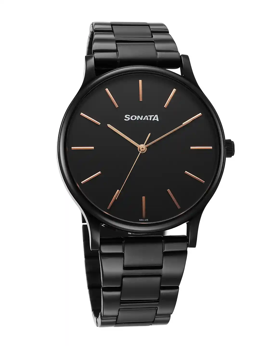 For Men Sonata Waterproof Watch Buy Sonata Men Brass Dial Straps