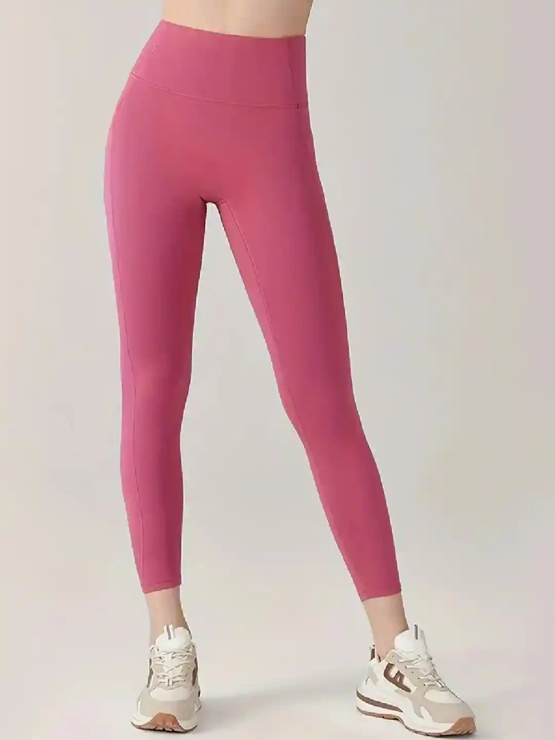 Poftik Ankle-Length Women Solid Cotton Gym Tights Leggings