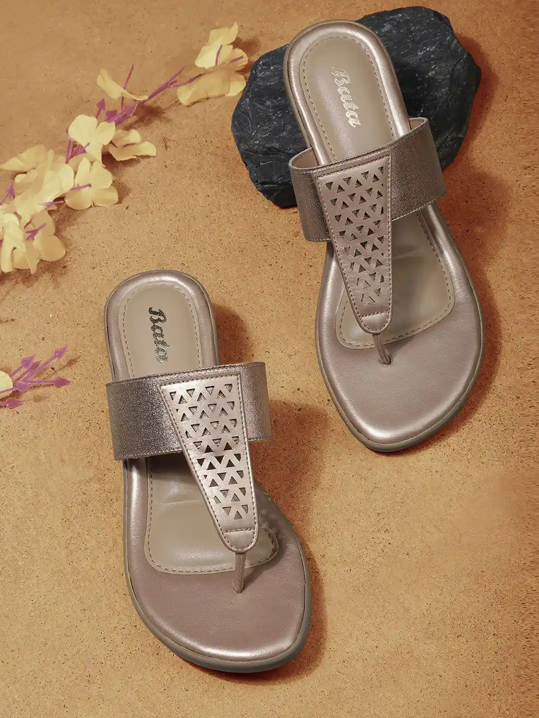 Bata Sandals For Women Myntra Bata Women PU Slip-On Comfort