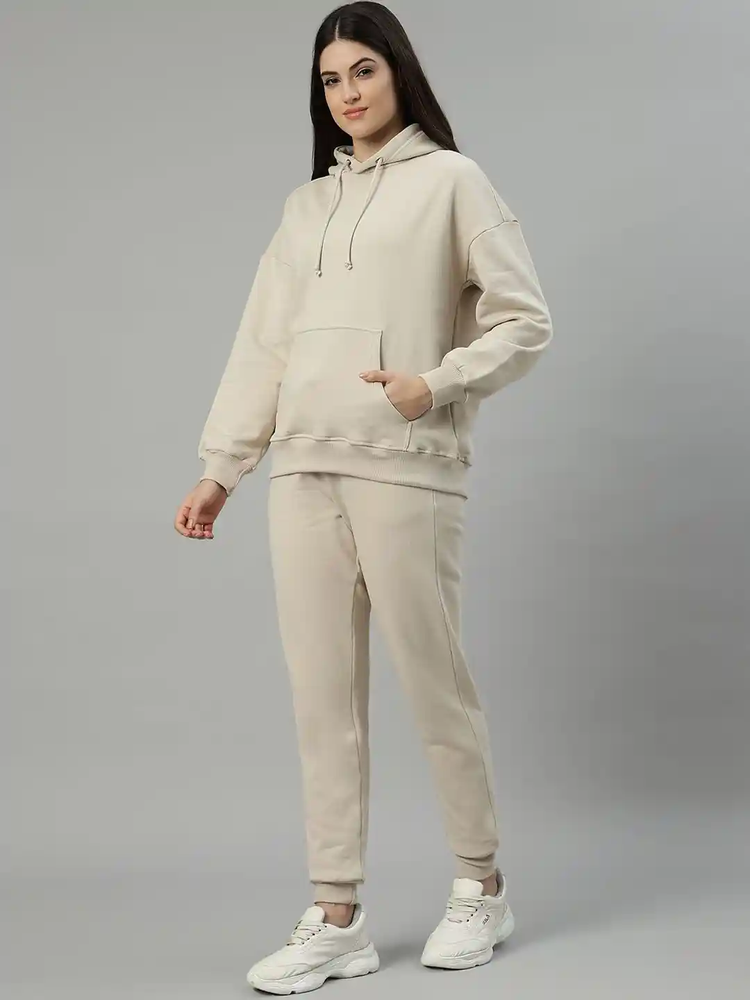 Sweat Suit Womens Hooded Tracksuit Women's Solid Stripes Track