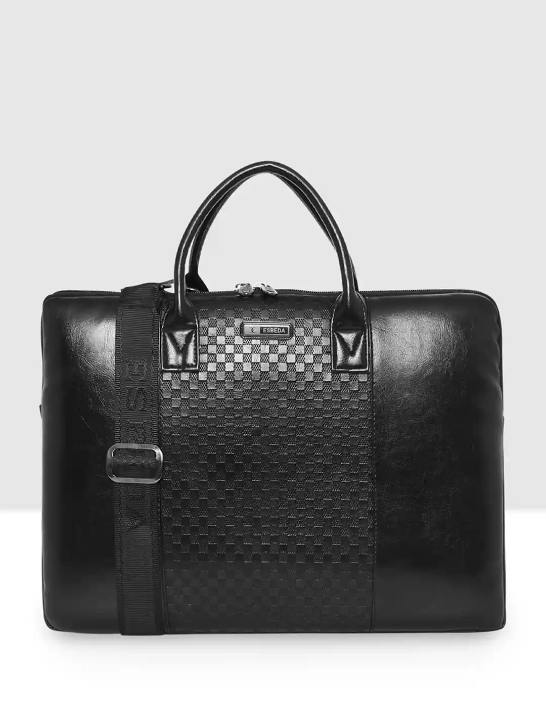 Buy ESBEDA Unisex PU Textured Laptop Sleeve Laptop Bag for - Main Image