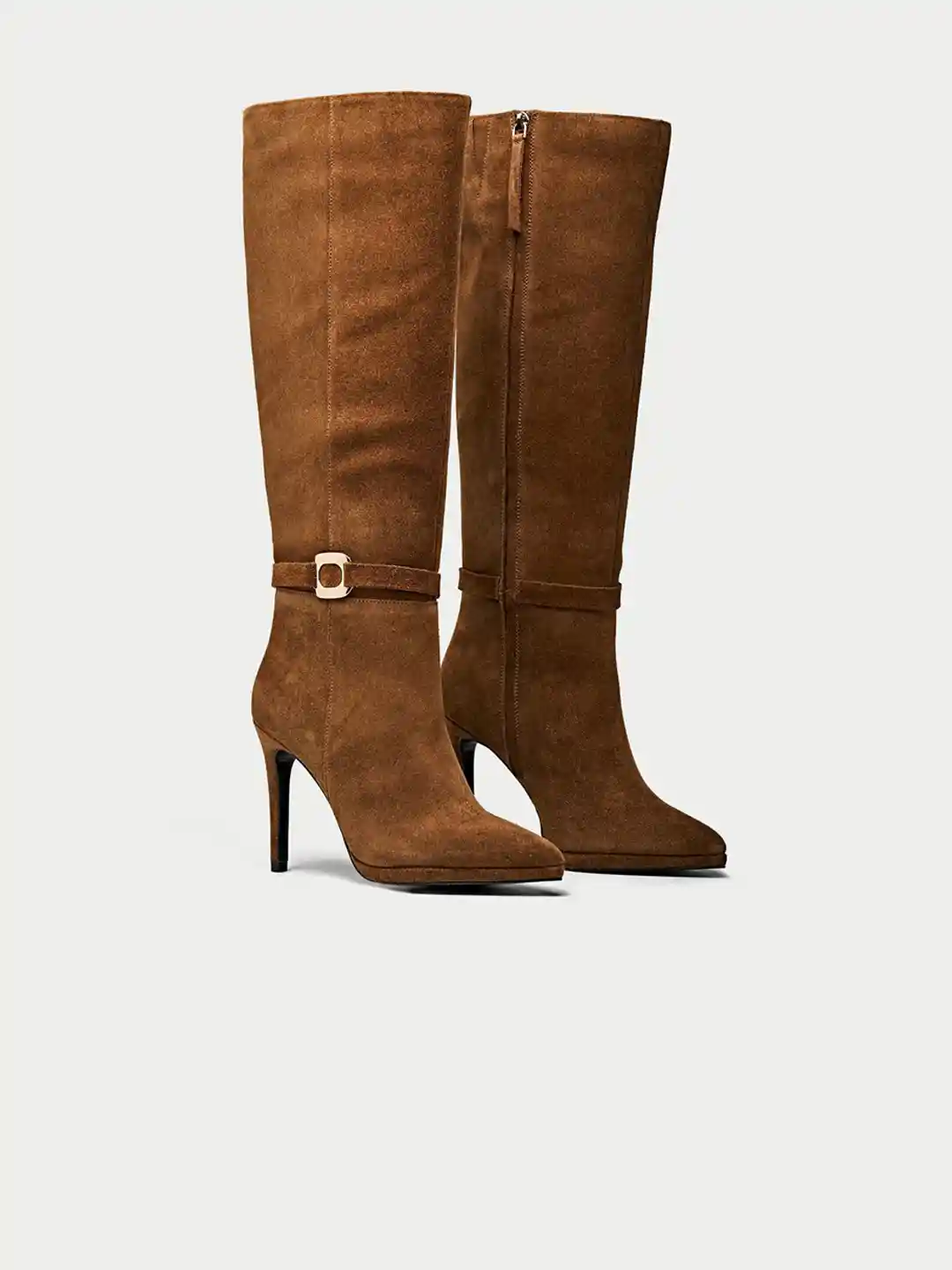 Buy Oroh Women Stiletto-Heeled Regular Pointed Toe Boots Boots