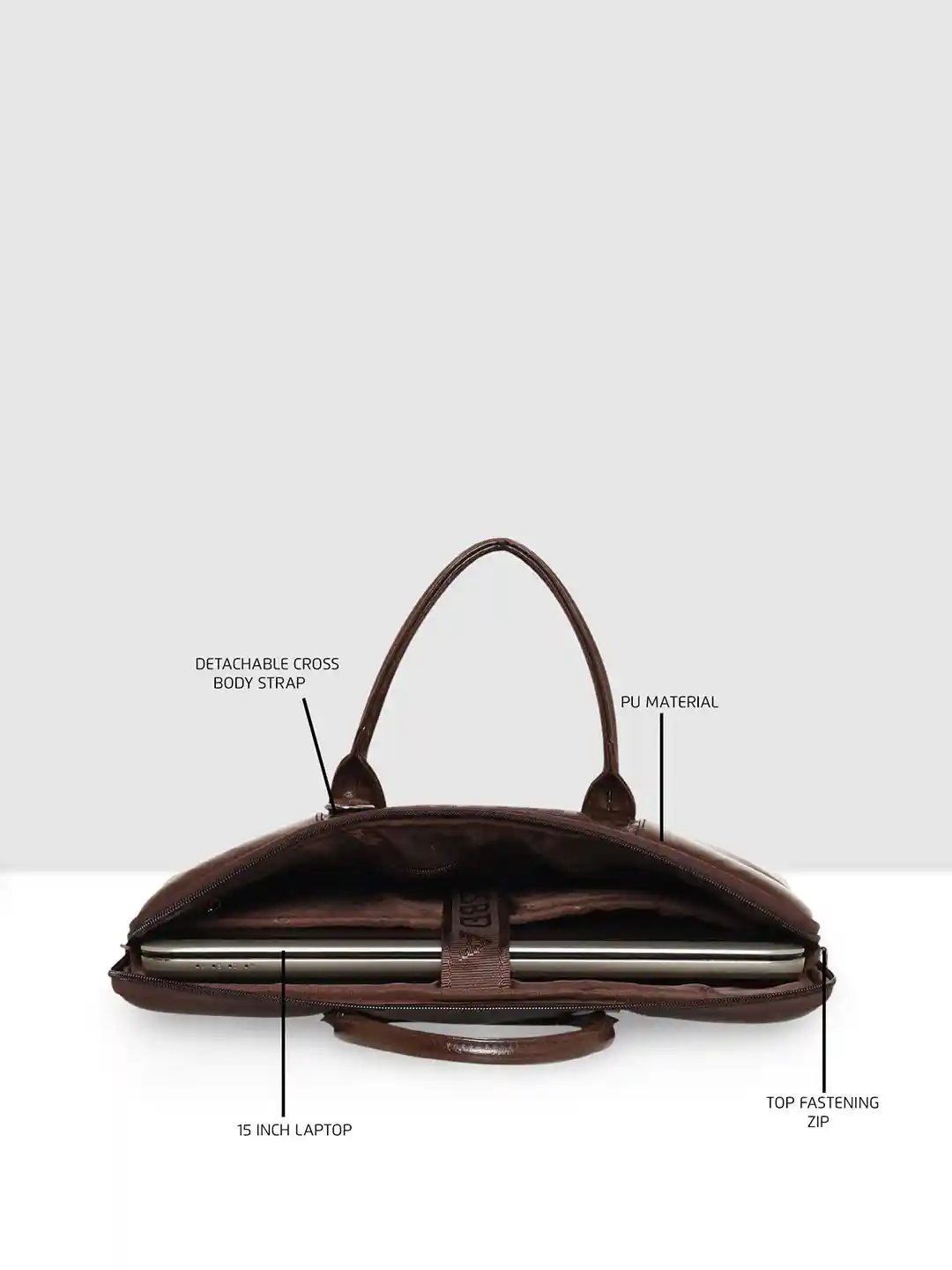 Buy ESBEDA Unisex Textured PU Laptop Sleeve Laptop Bag for