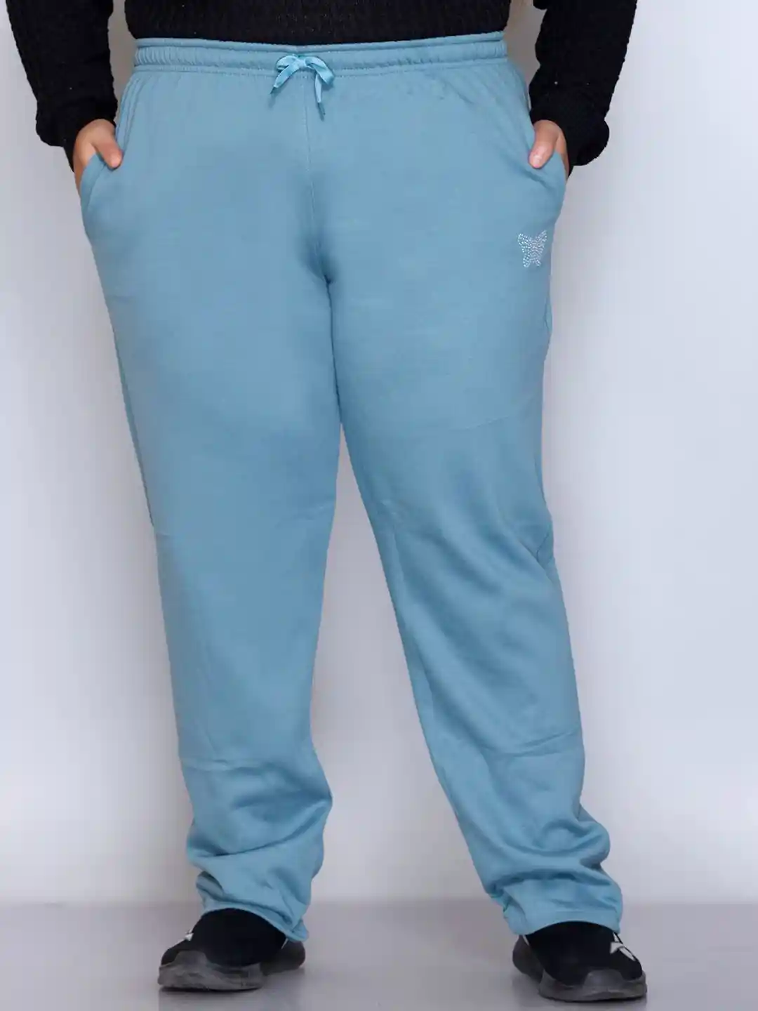 Buy CUPID Women Plus Size Cotton Fleece Winter Wear Track Pants