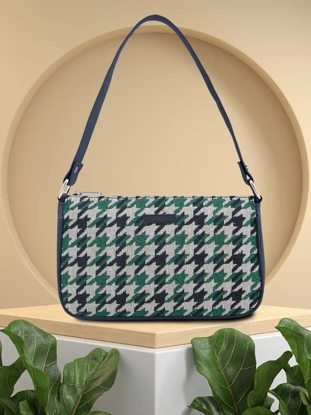 Caprese Green And Black Purse Buy Caprese Trinity Medium Dark