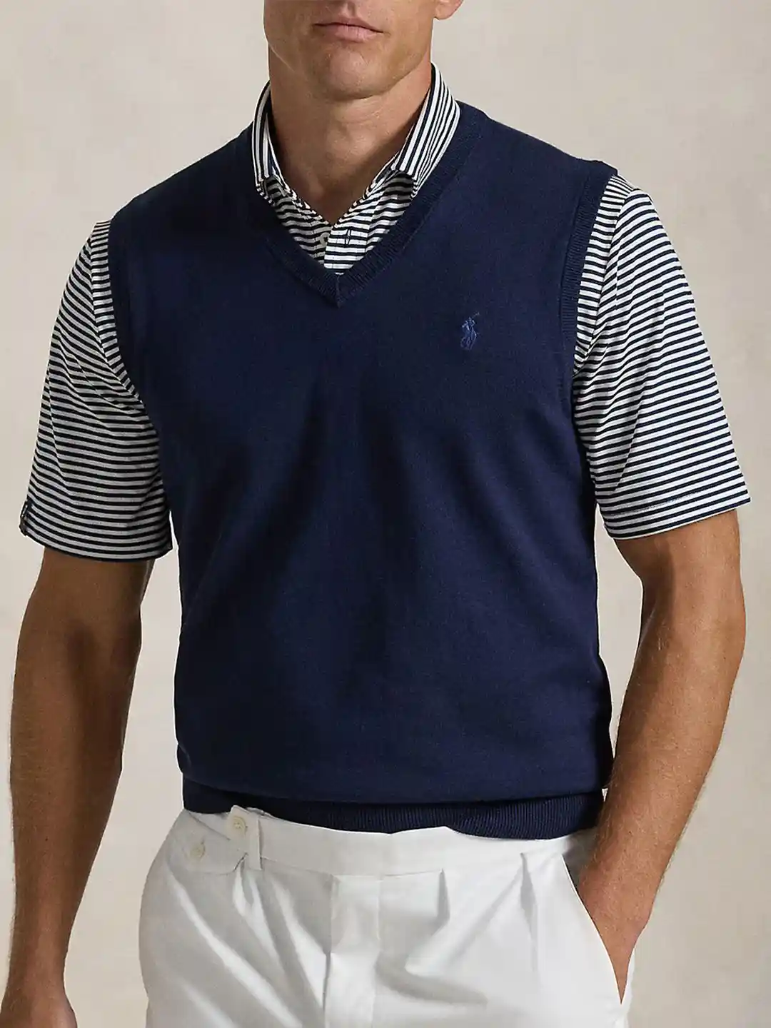 Buy Polo Ralph Lauren Men Cotton Sweater Vest Sweaters for Men