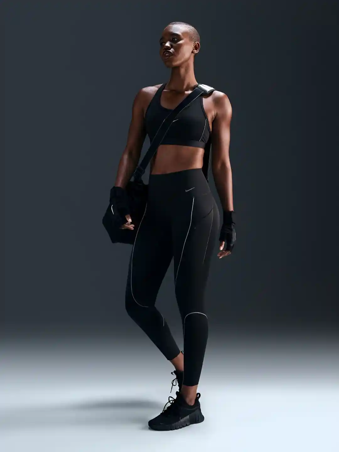 Buy Nike Go Women's Black Firm-Support High-Waisted 7/8 Leggings