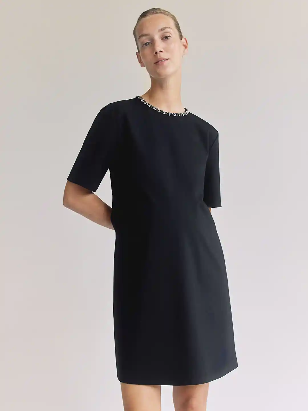 Buy H&M Women Mama Embellished Jersey Dress Dresses for Women