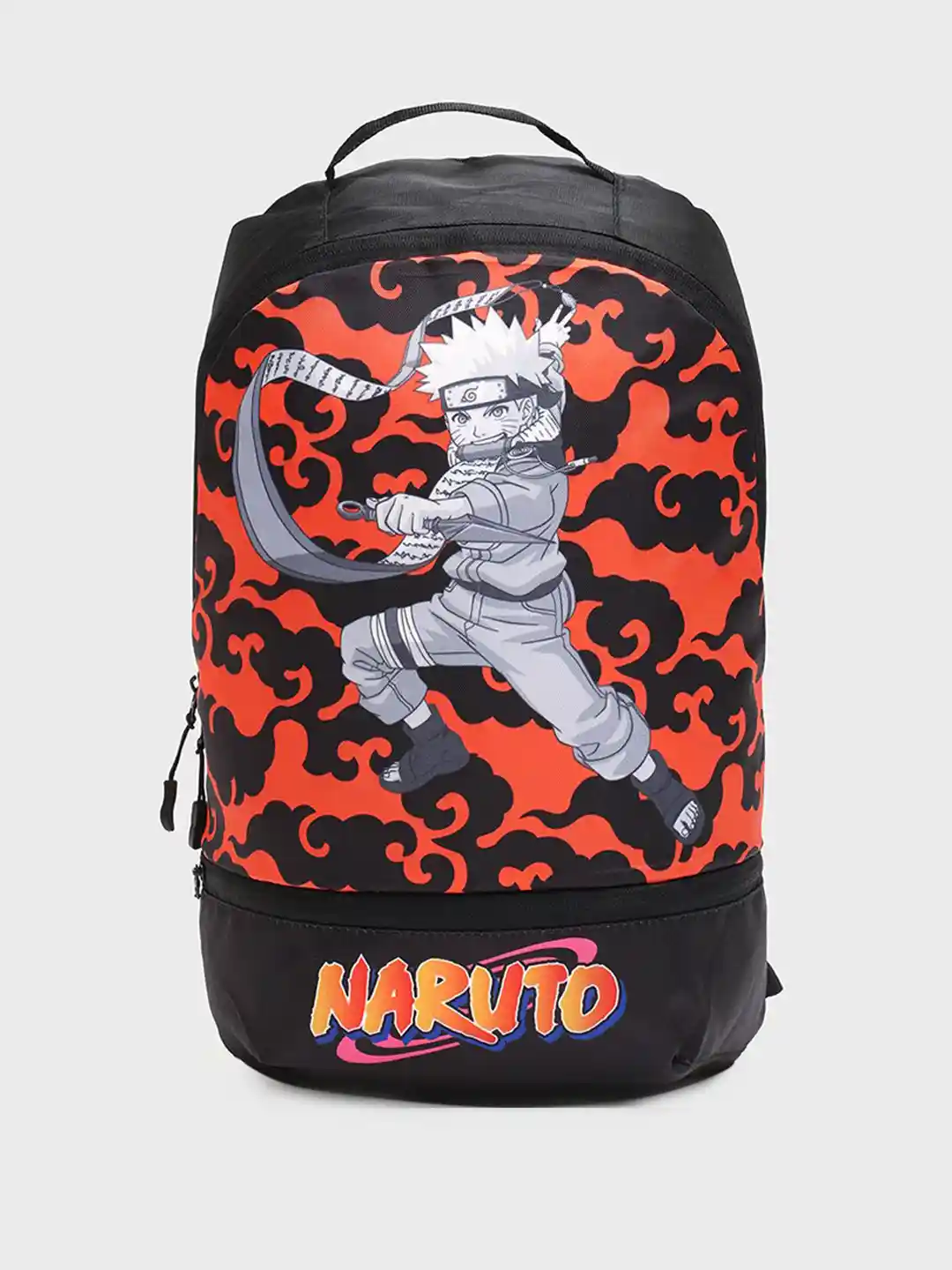 Bewakoof Naruto Small Backpack Bewakoof Unisex Black Naruto