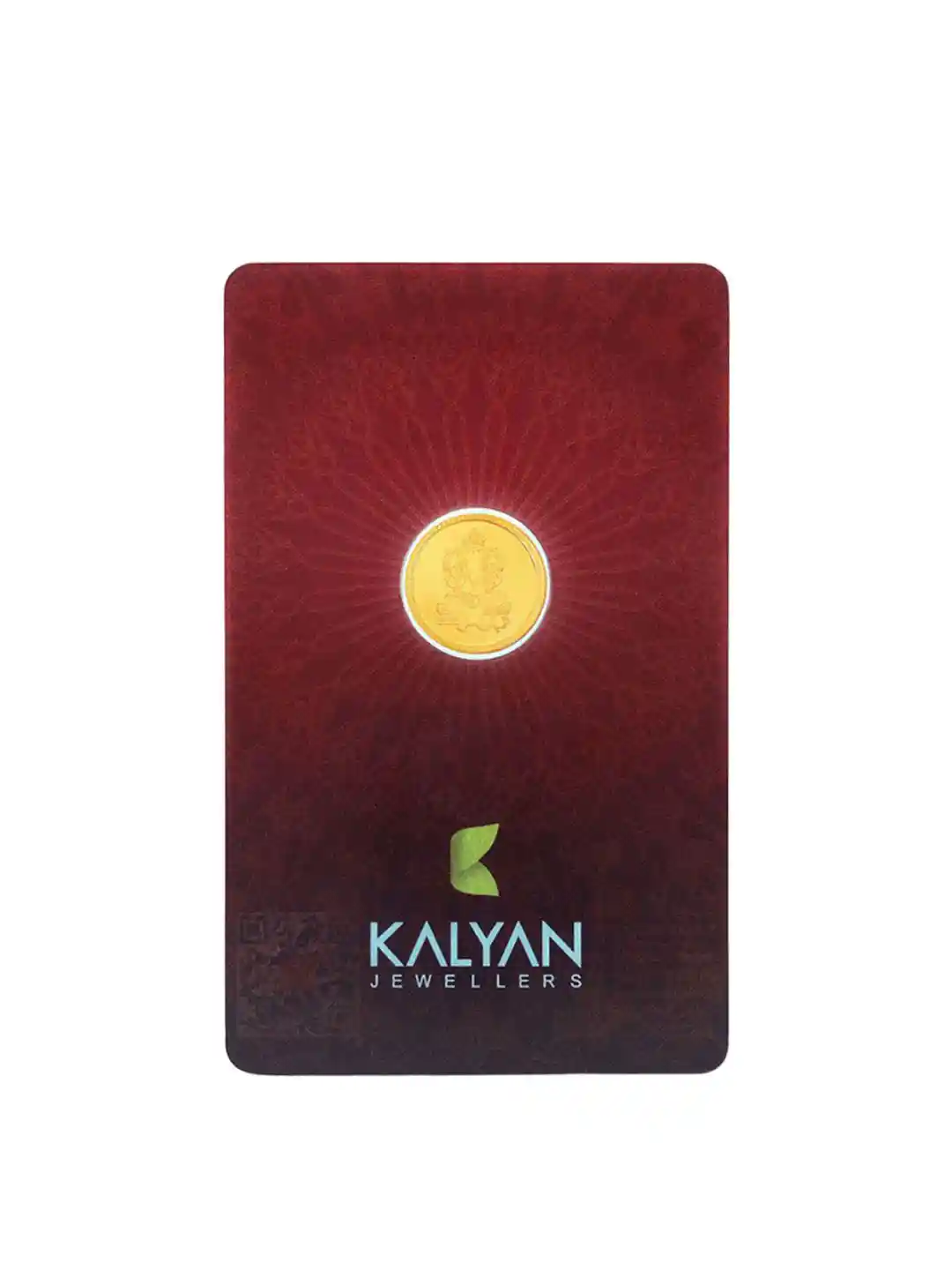Buy Kalyan Jewellers 24K (999) Purity Lord Ganesh Gold Coin Gms