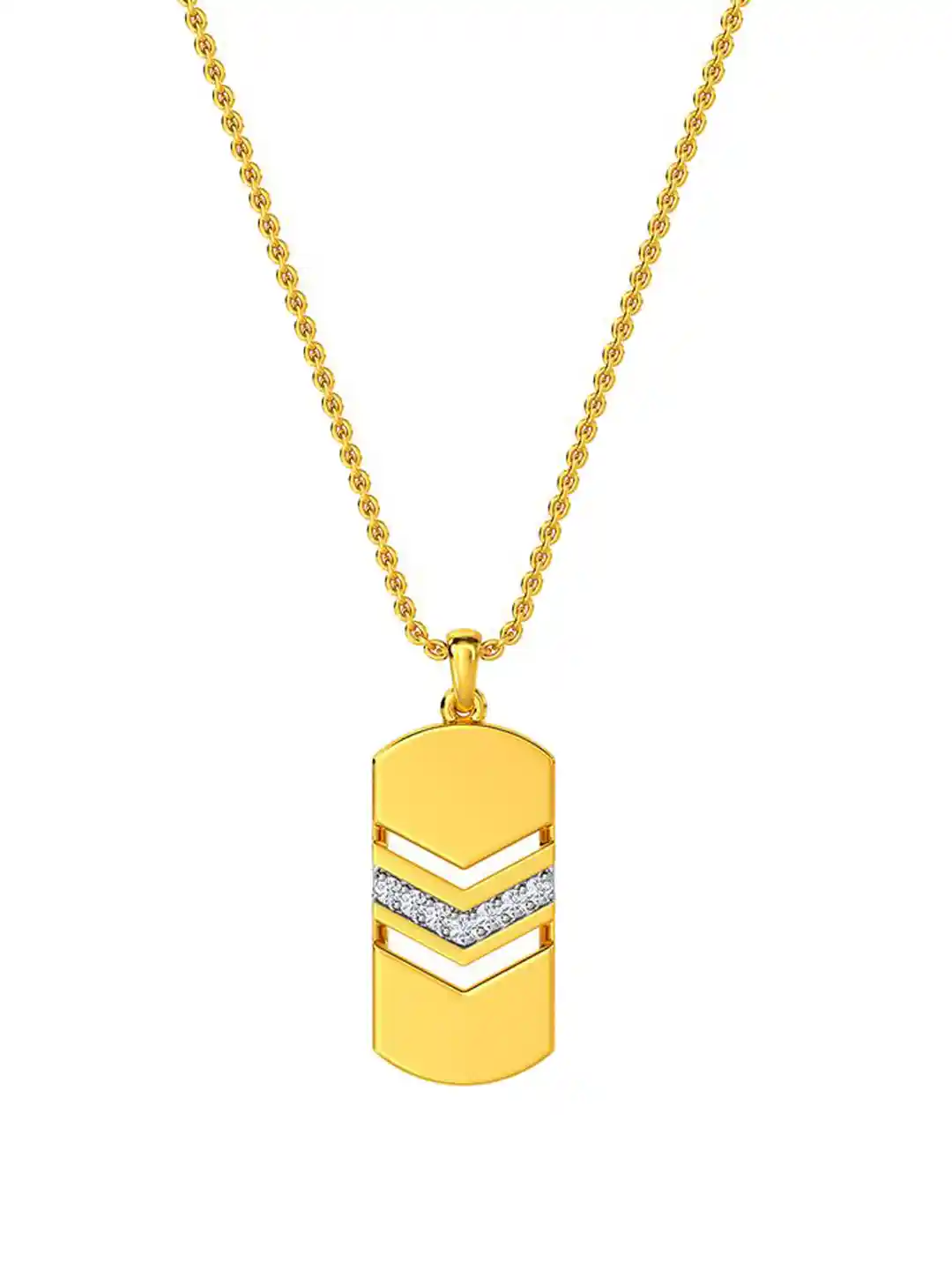 Buy KISNA DIAMOND AND GOLD JEWELLERY Men 18KT Pendant Pendant