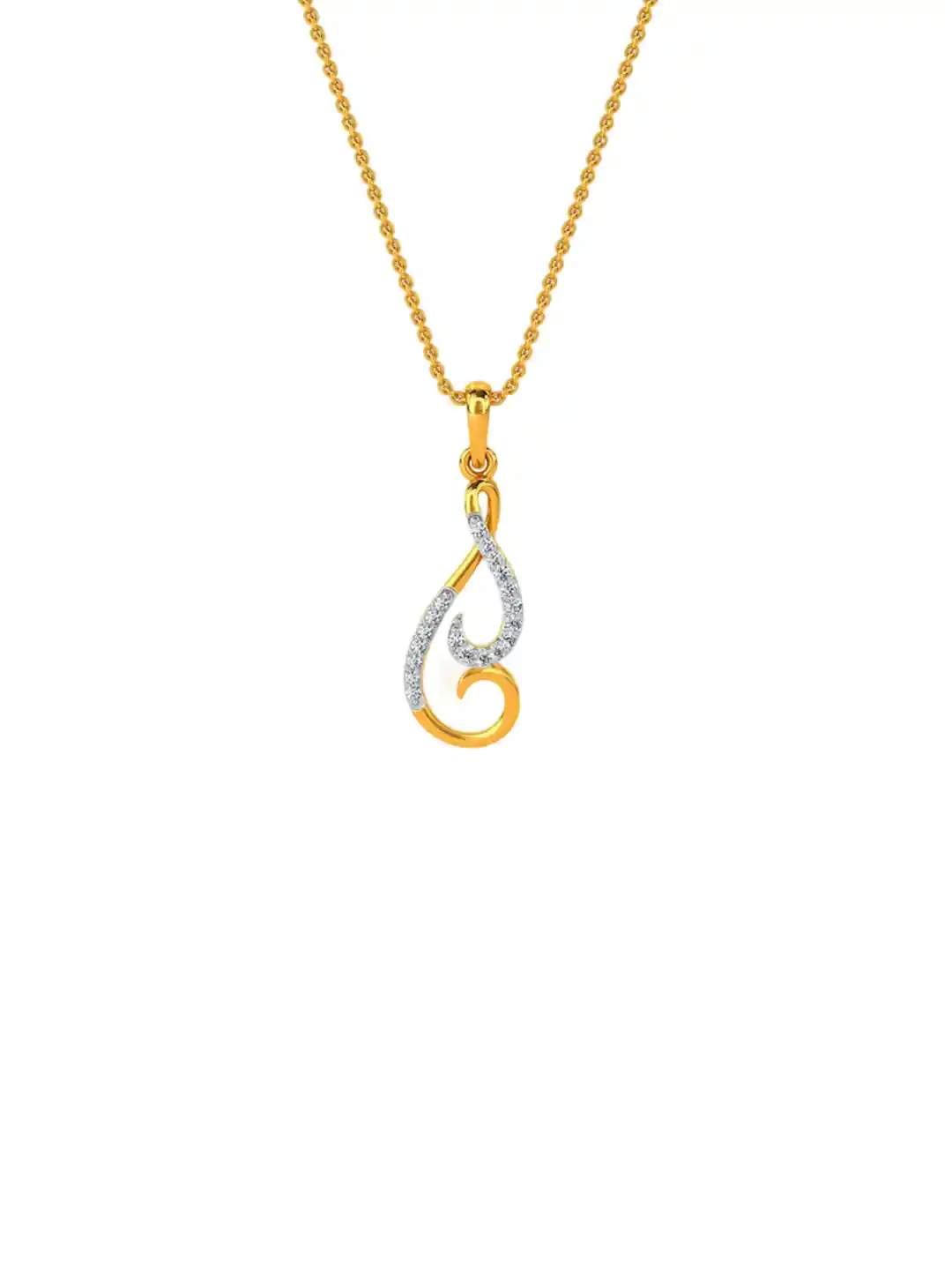 Buy KISNA DIAMOND AND GOLD JEWELLERY Women 18KT Pendant Pendant