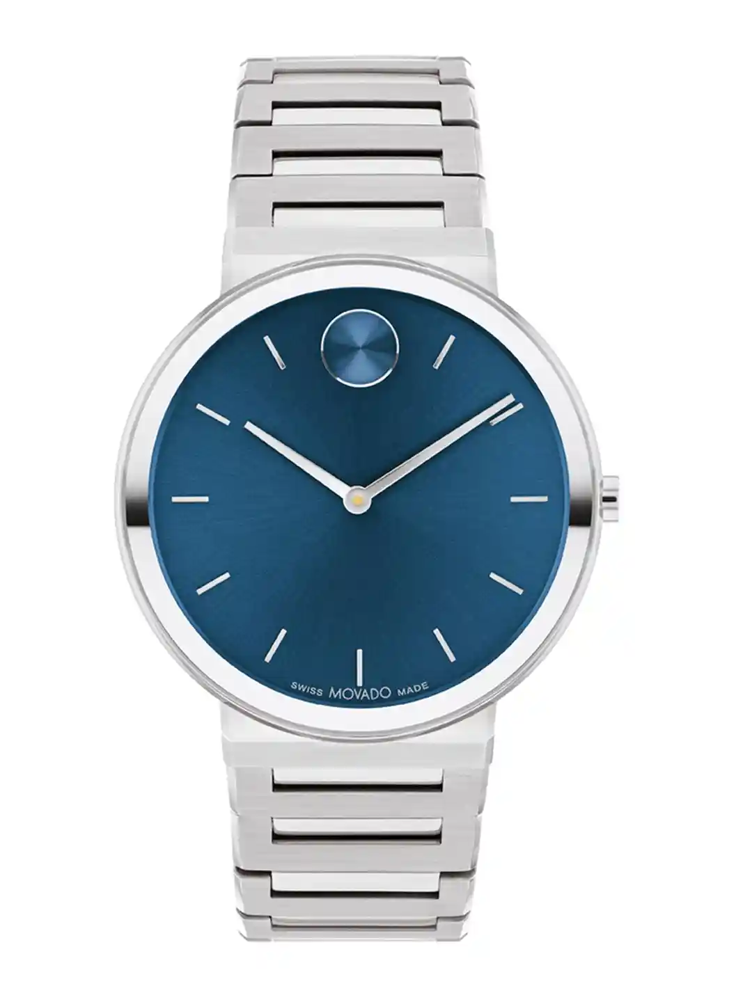 Buy Movado Bold Horizon Men Swiss Qtz Blue Round Dial Watch