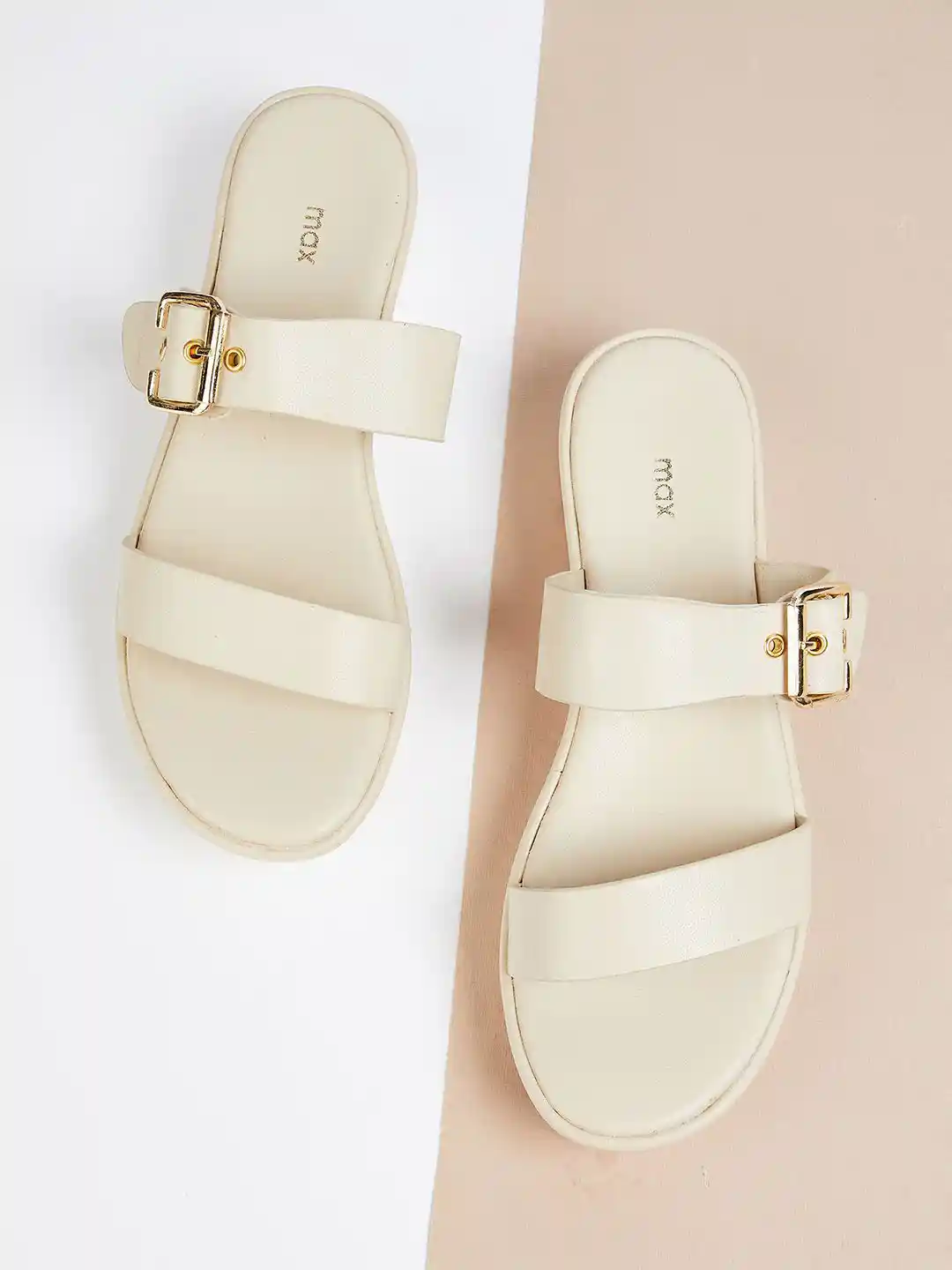 Platform Sandals Forever 21 Shoes Sandals Sandals Forever 21 Wide Fit Shoes  Max PU Wedge Sandals With Buckles, image size:1080x1440