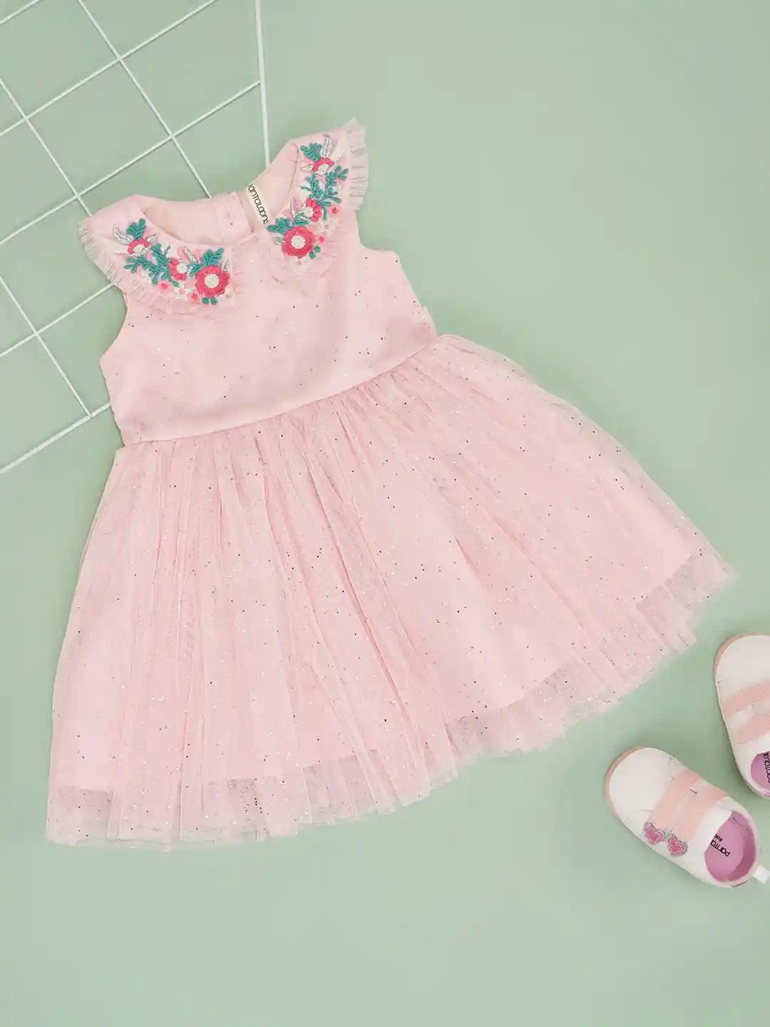 Buy Pantaloons Baby Girls Sleeveless Fit and Flare Dress Dresses