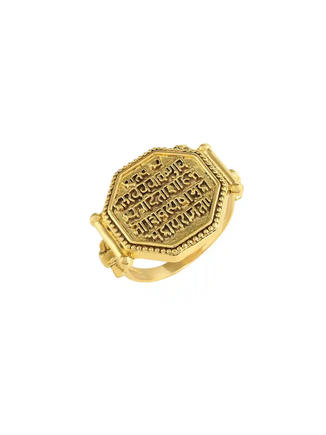 Gold Ring Design Rajmudra Ring Silver Buy MEMOIR Men Gold-Plated