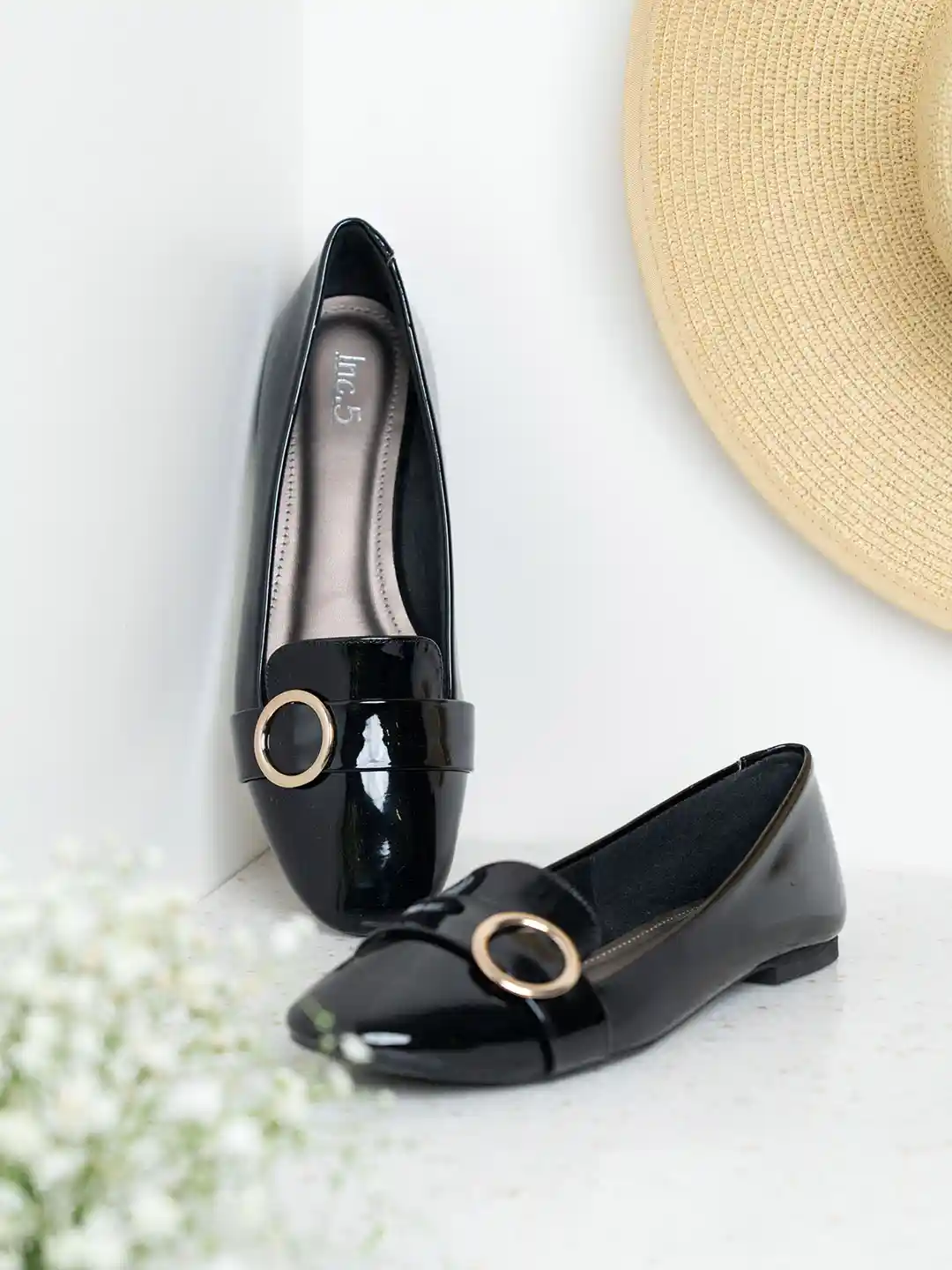 Buy Inc Women Pointed Toe Slip-On Sneakers Casual Shoes for