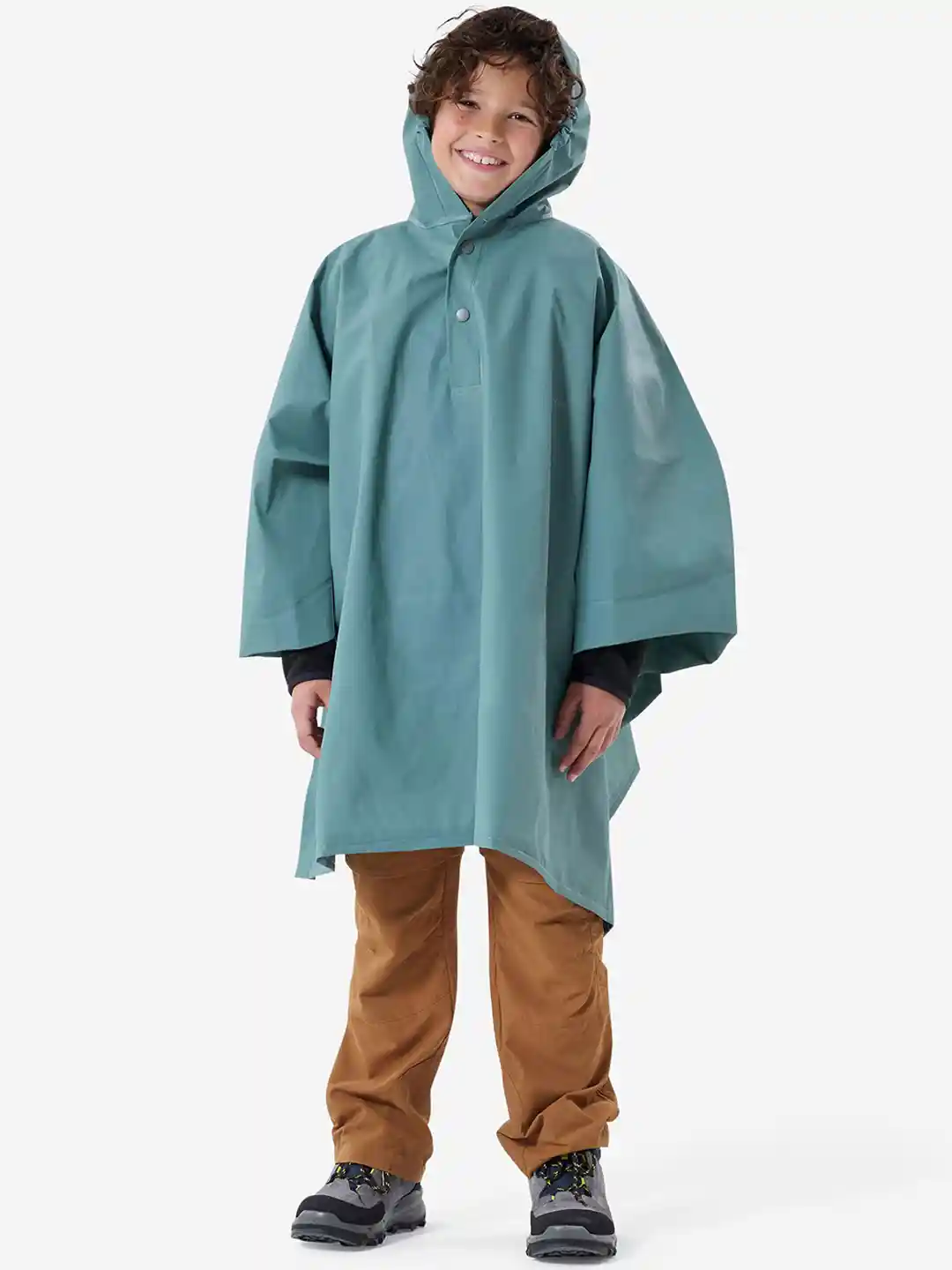 Buy Decathlon Forclaz Kids Waterproof Rain Poncho Rain Jacket