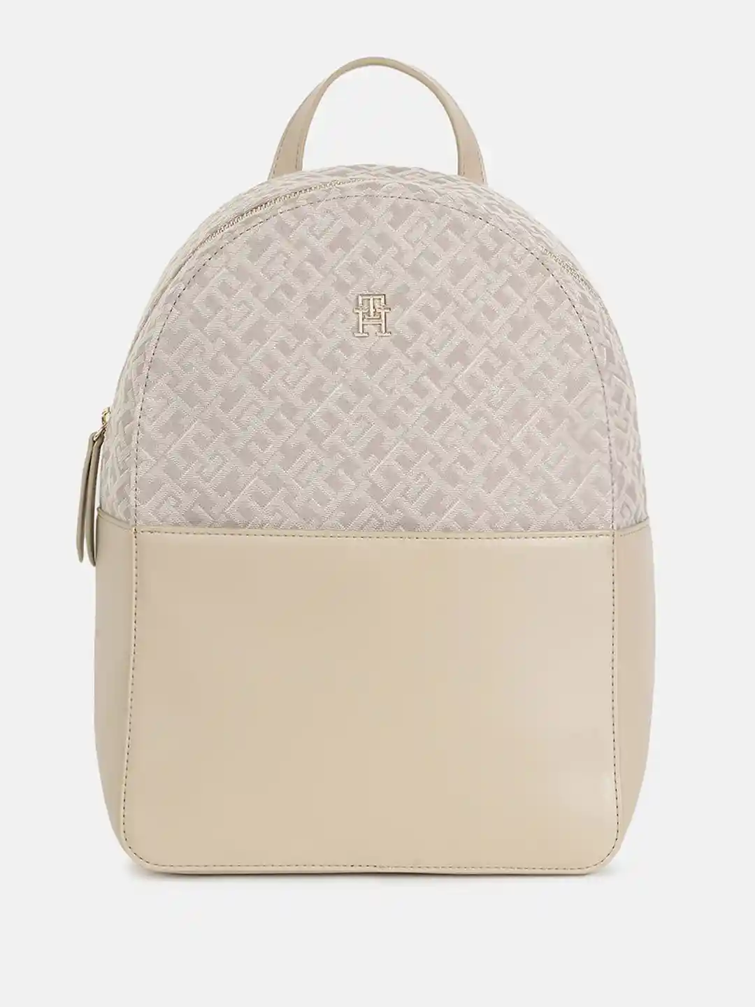 Leather Backpacks Tommy Hilfiger Beige Backpack Tommy Hilfiger