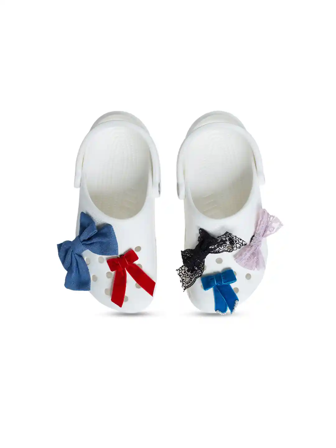 Buy Crocs Unisex Set Of Dark Romance Bow Jibbitz Shoe Charms