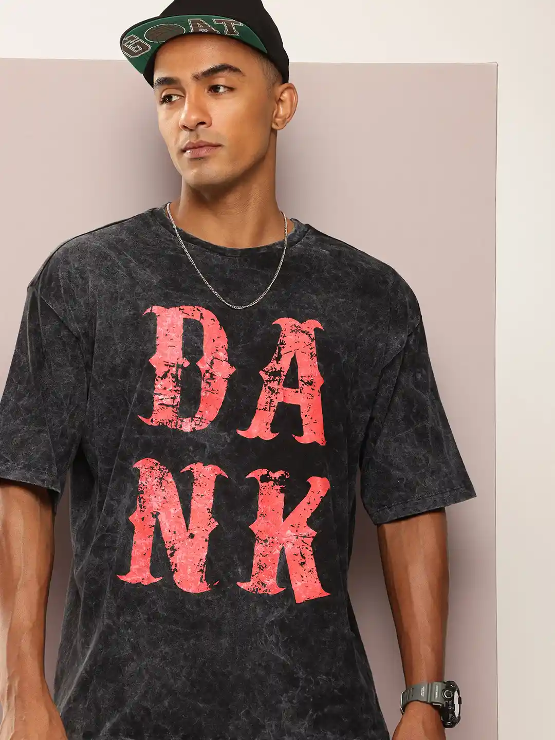 Buy Kook N Keech Printed Drop-Shoulder Sleeves Washed Effect