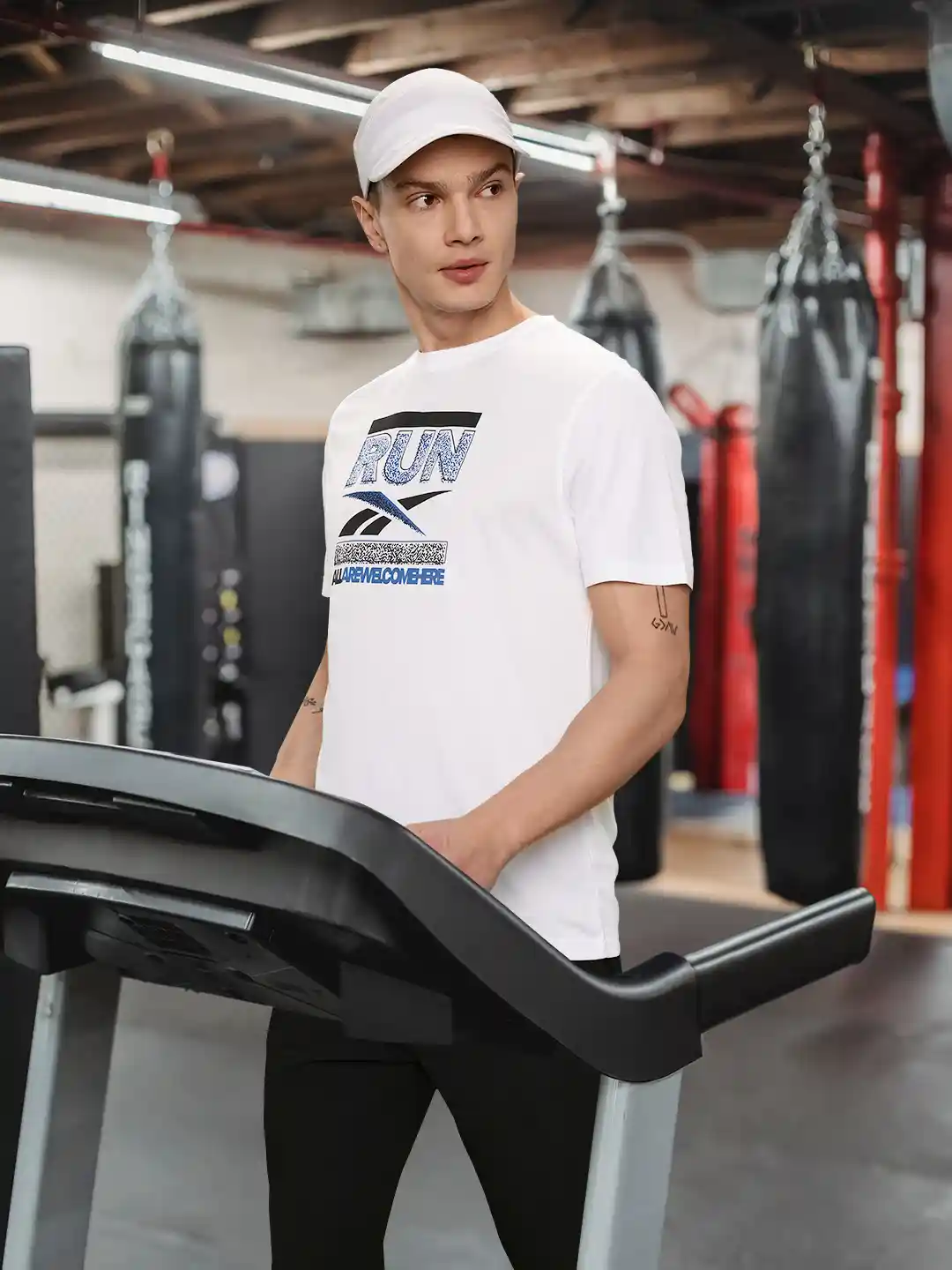 Reebok Graphic Brand Logo Speedwick Running T-shirt - Main Image