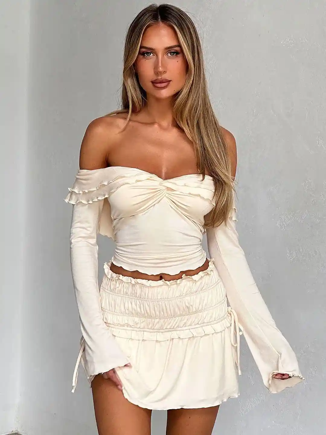 ANDMARY Ami line tops Andmary Ami line tops ivory