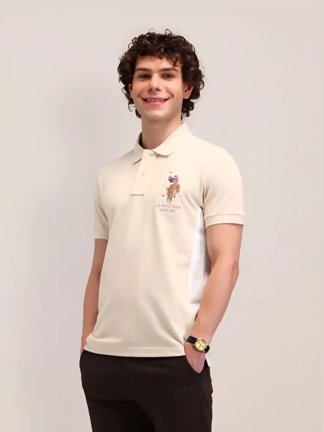 Buy Polo Men Polo Collar T-shirt Tshirts for Men