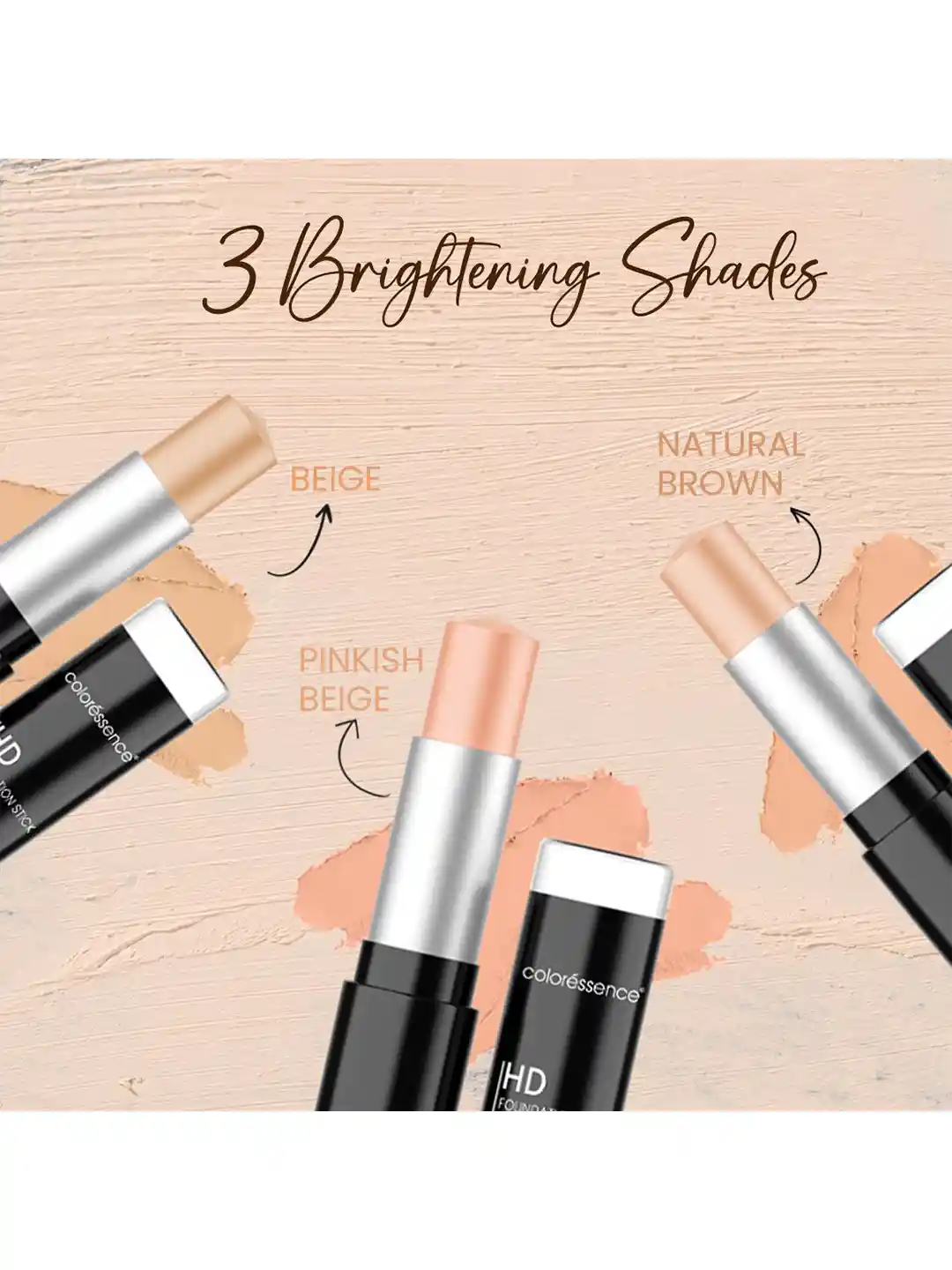 Buy Coloressence HD Foundation Stick-14g Pinkish Beige -FS-4