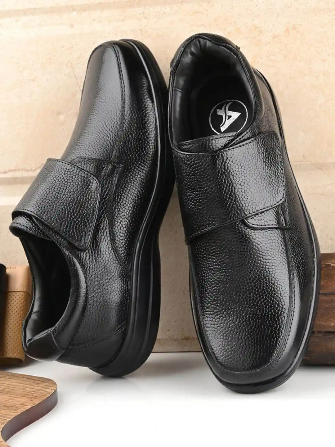 Buy Auserio Men Leather Slip-Ons Formal Shoes Formal Shoes for