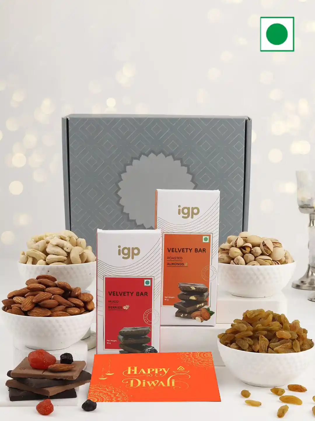 Buy IGP Royal Celebrations Diwali Gift Hamper Assorted Gifts for