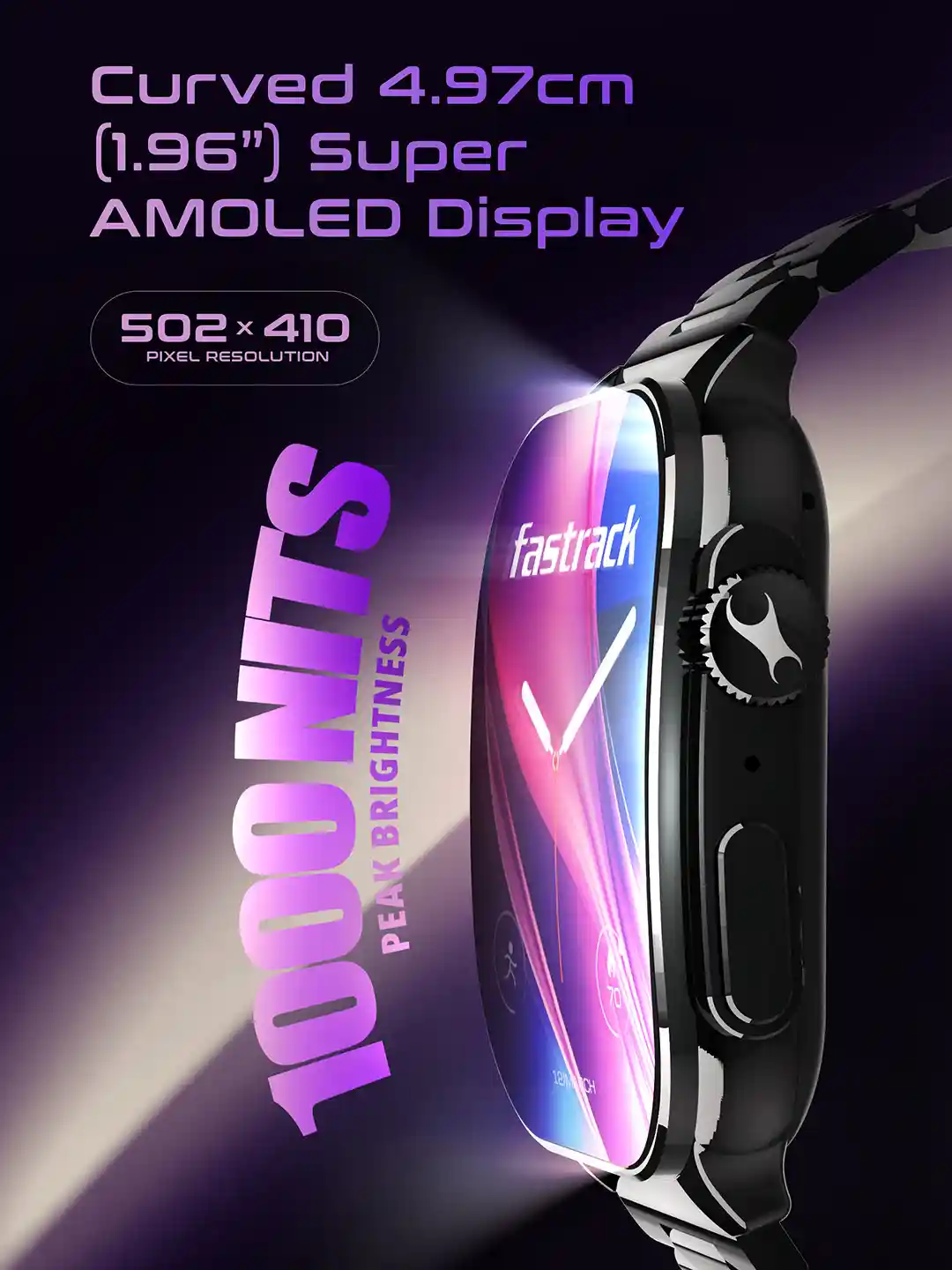 Buy Styler FS2 Pro Smart Watch AMOLED Display BT Calling AI