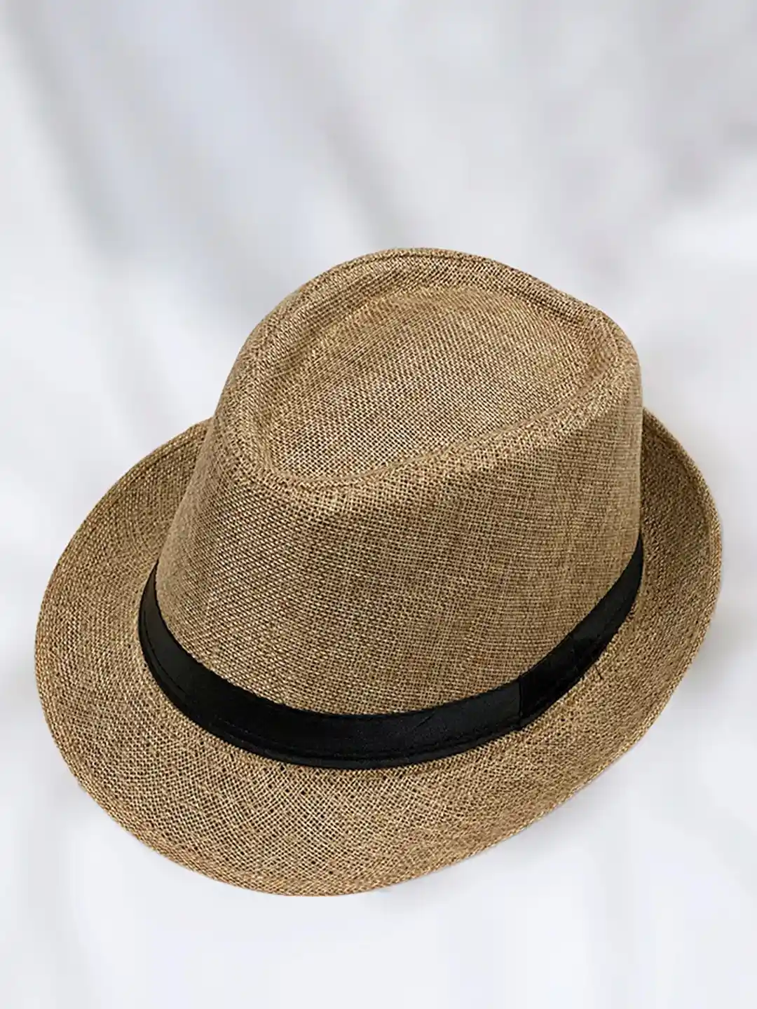 Buy Infispace Men Beige Solid Fedora Hat Hat for Men 30820671