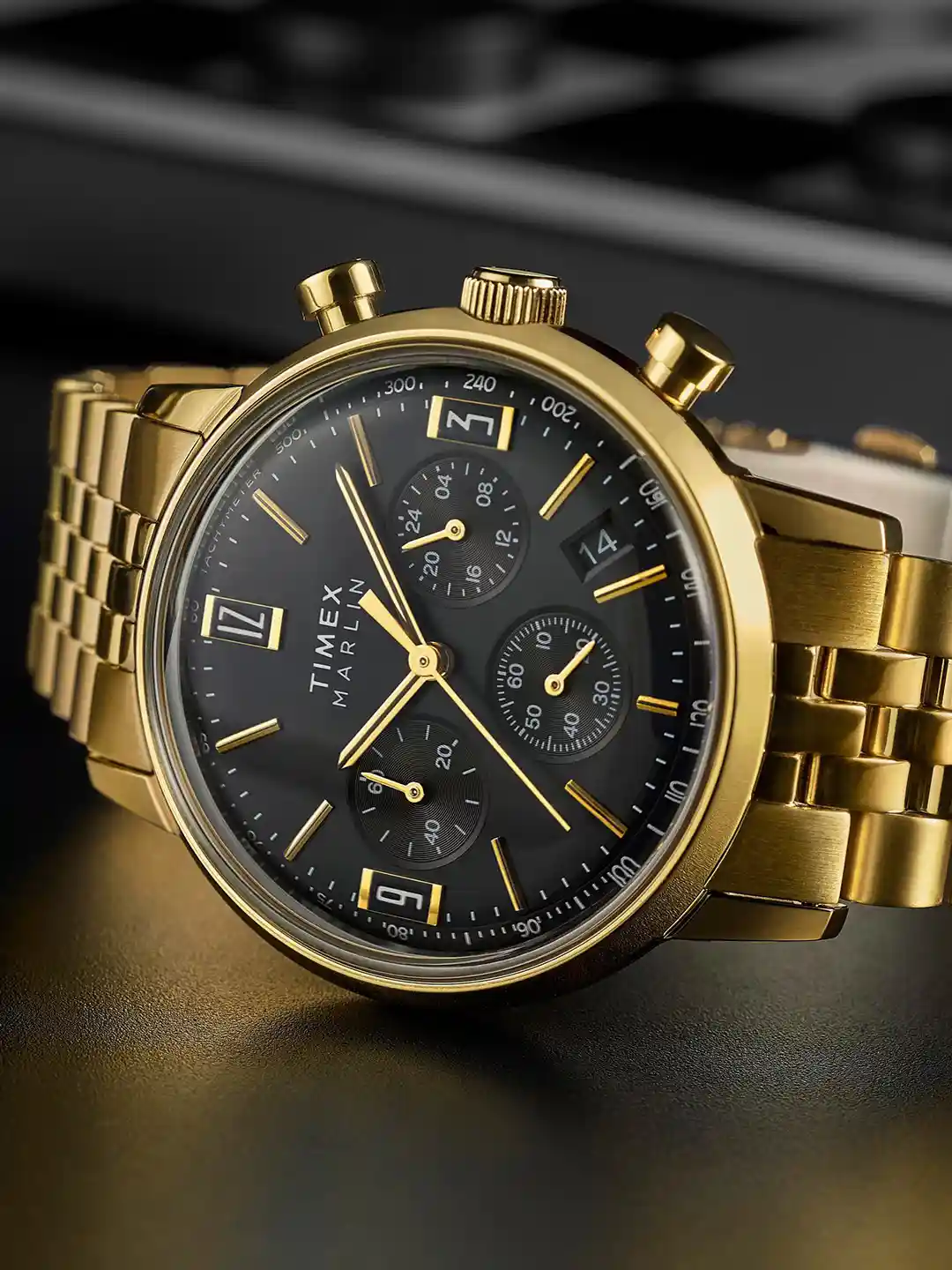 Buy Timex Men Marlin Round Dial Stainless Steel Straps Analogue