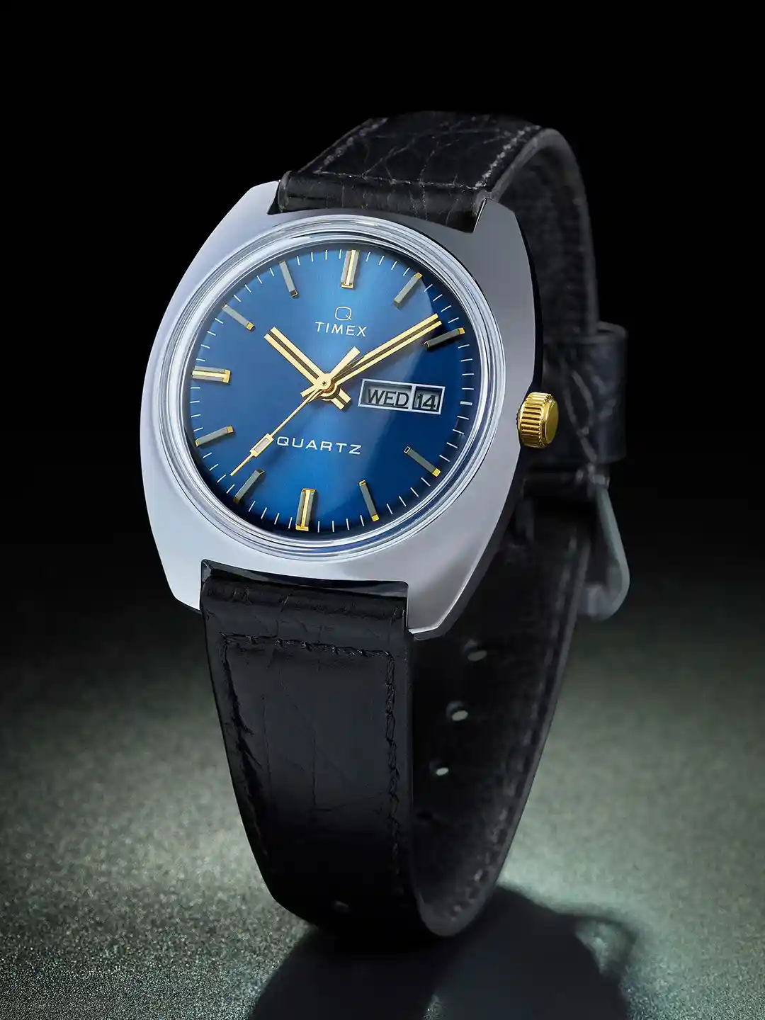 Buy Timex Men Dial & Leather Textured Straps Analogue Watch