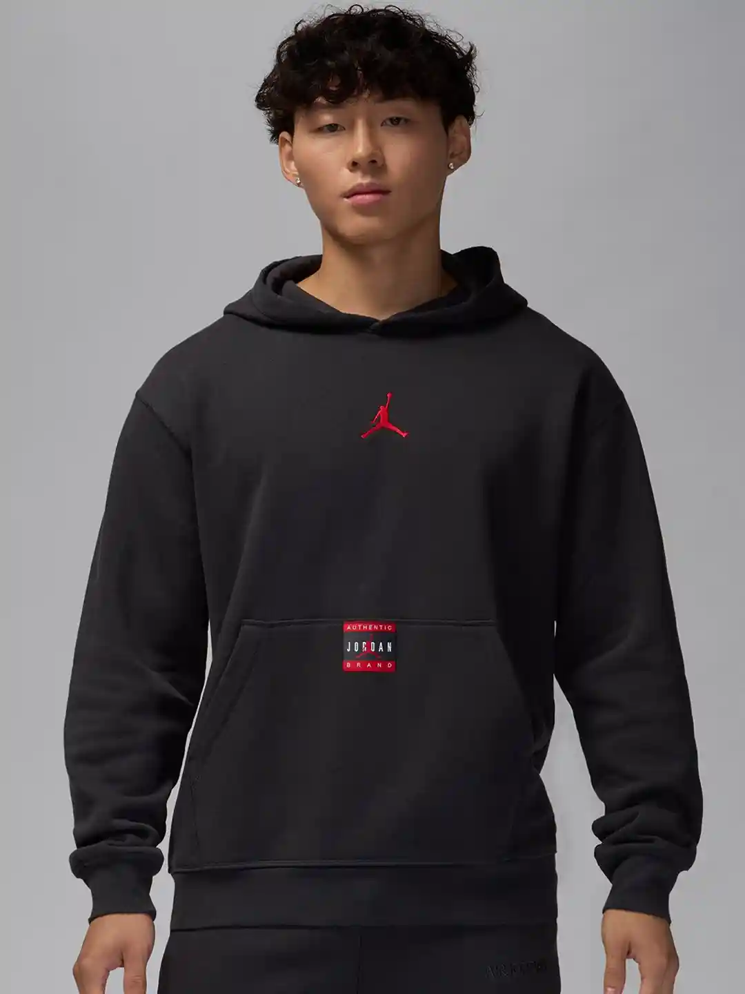 Buy Nike Men Cotton Jordan Brooklyn Pullover Hoodie Jackets for