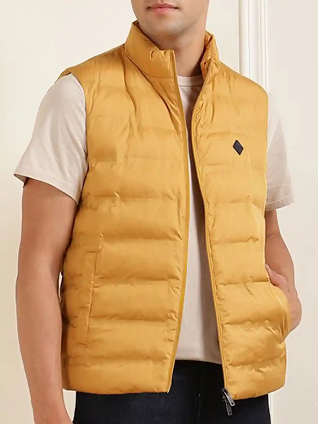 Woodland Half Jackets For Men HACKETT LONDON Men Mock Collar Half