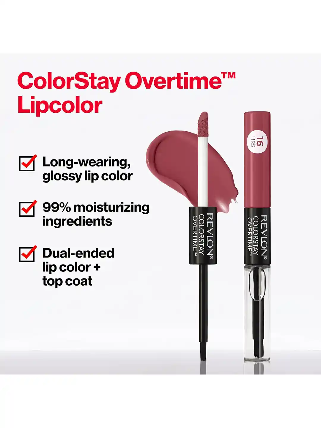 新品 REVLON COLORSTAY OVERTIME 6本セット Revlon Colorstay Overtime Lipcolour, Dual Ended Longwearing