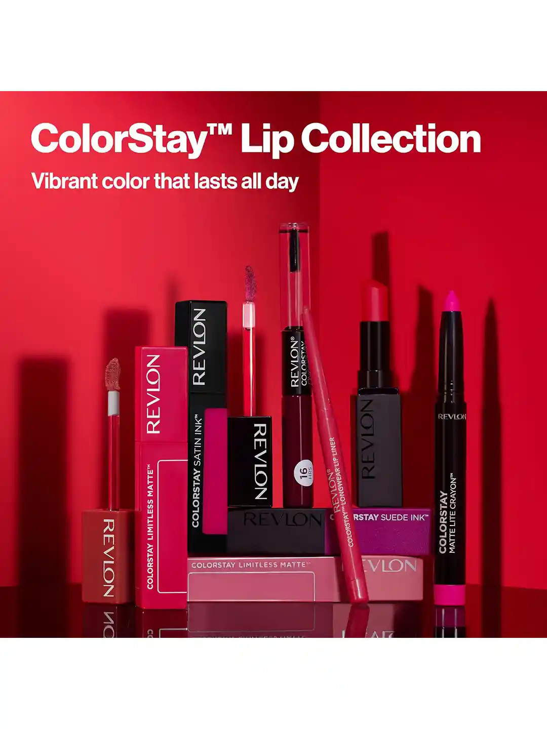新品 REVLON COLORSTAY OVERTIME 6本セット Buy Revlon Colorstay Overtime Longwear Lipcolor with Clear