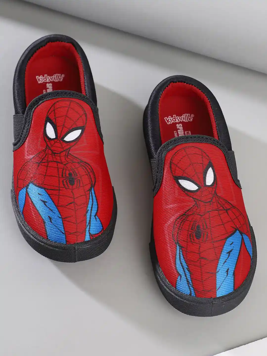 Buy Kids Ville Boys Spiderman Graphic Printed Slip-On Casual Shoes