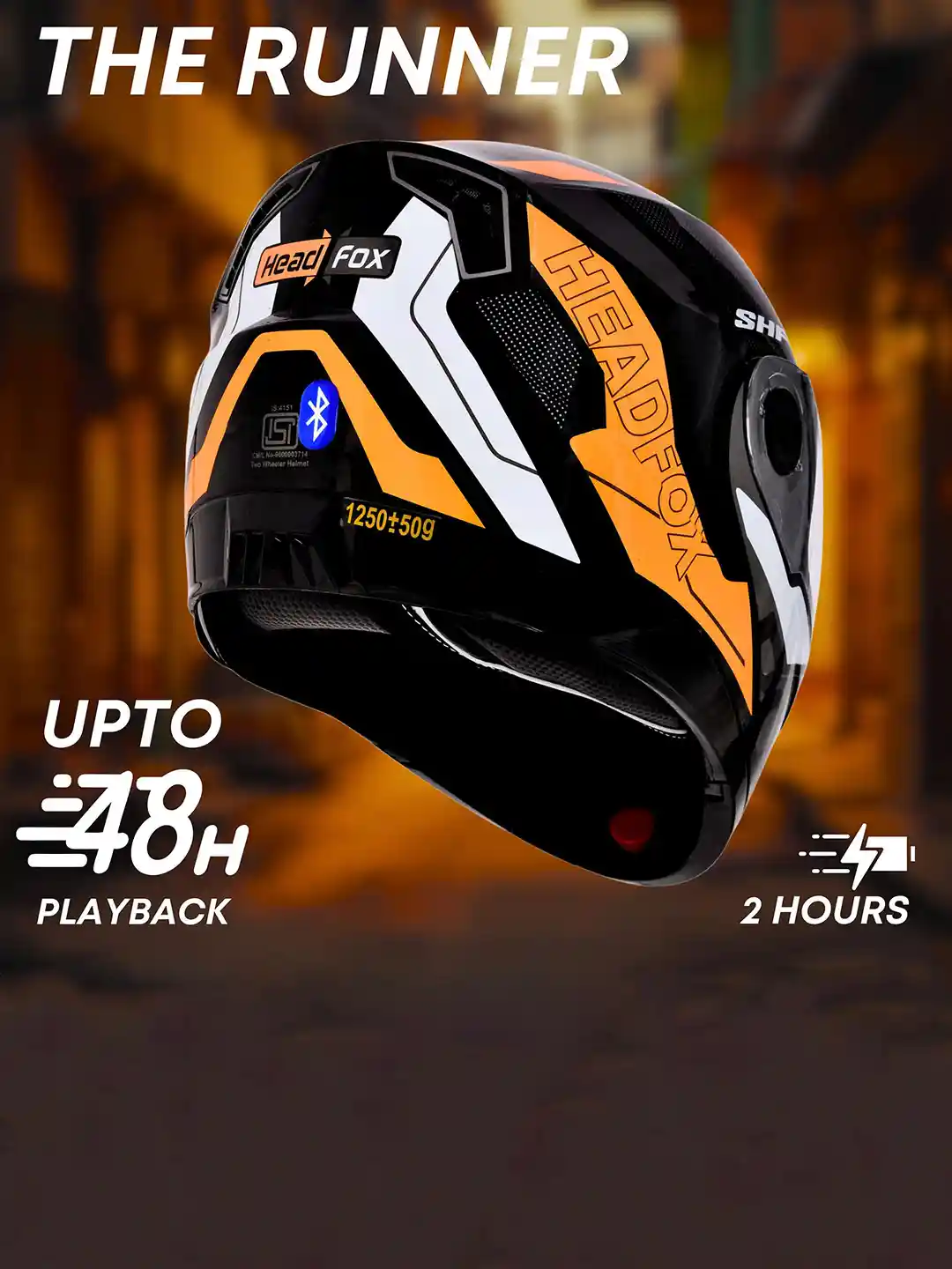 Headfox Helmet Flip Helmet Price Buy HEADFOX N2 Matt Air Smart - Main Image