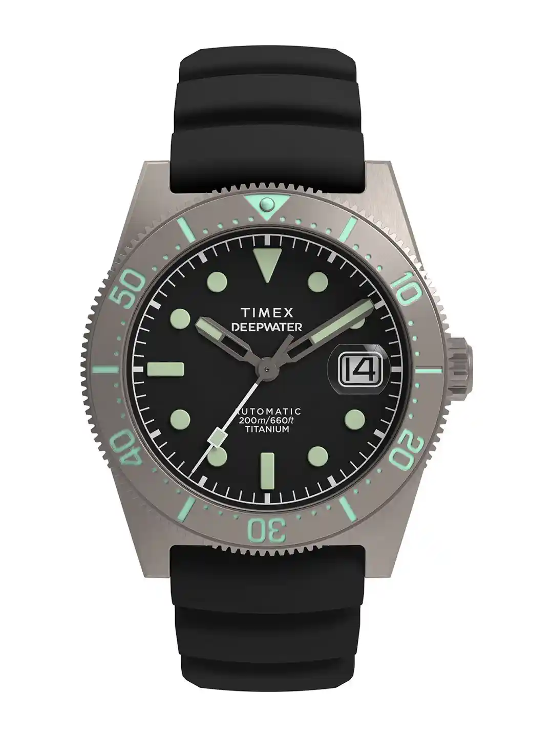 Buy Timex Deep Water Men Titanium Dial Analogue Automatic Motion