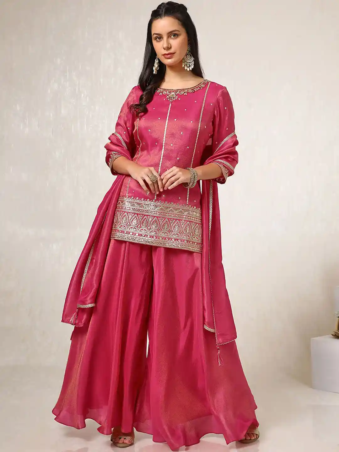 Buy Soch Women Ethnic Motifs Embroidered Regular Beads Work Kurti