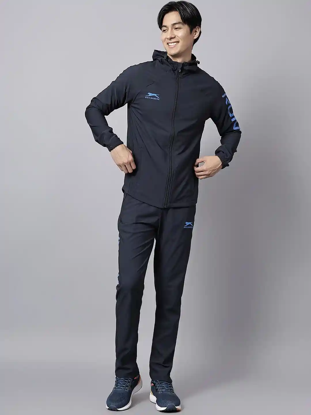 Buy Shiv Naresh Men Brand Logo Printed Detail Tracksuit